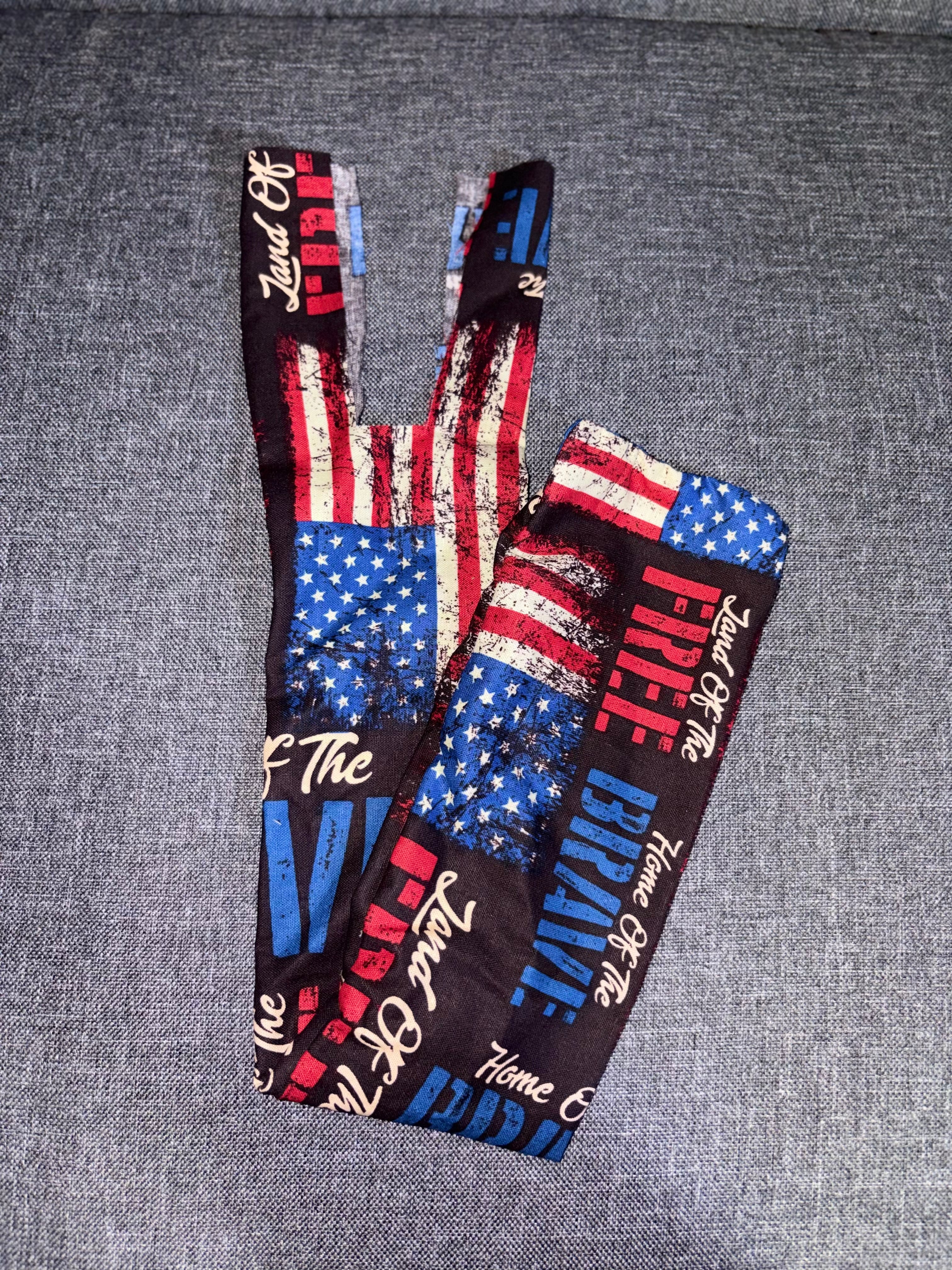 American Flag Tail Bag