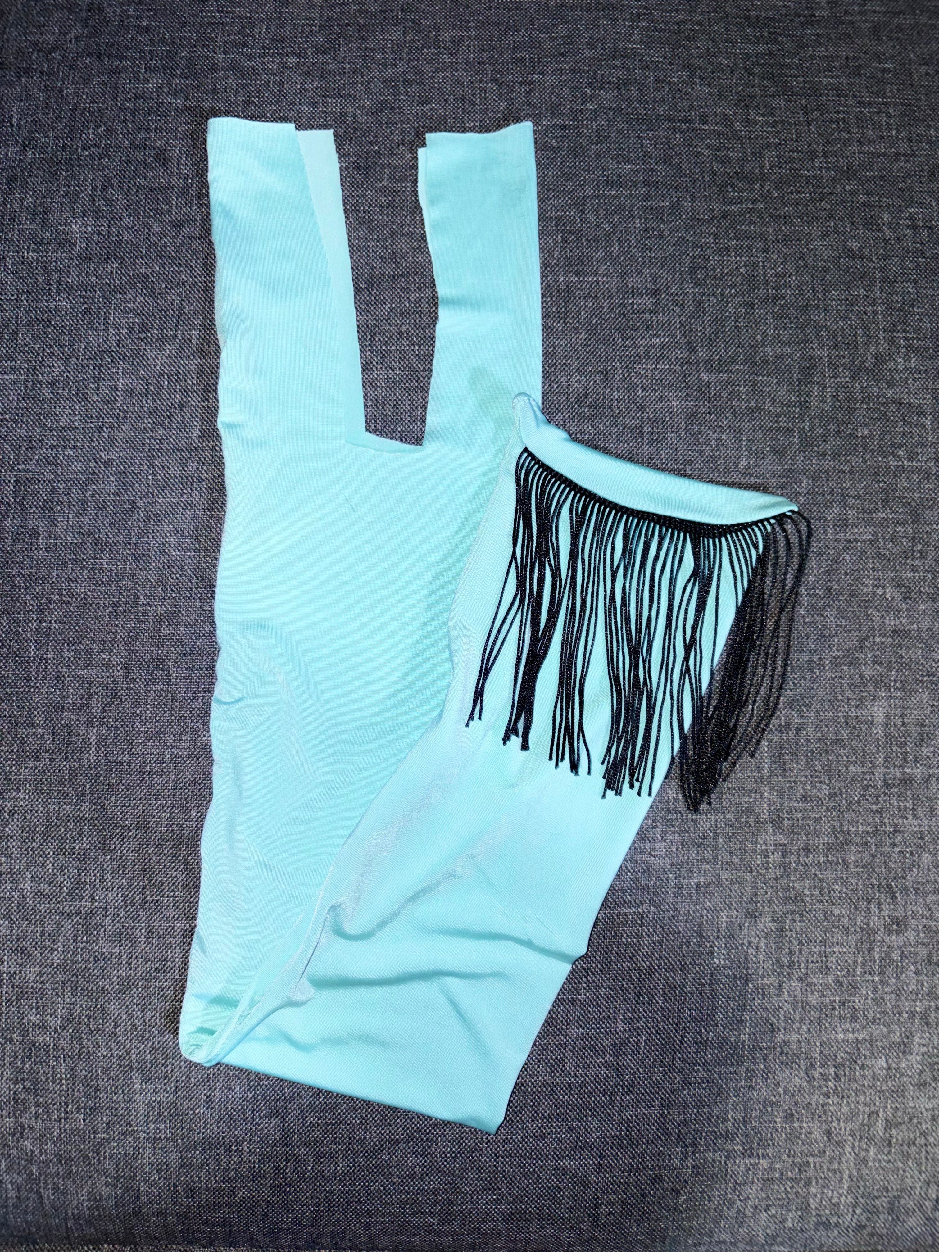 Mint Tail Bag w/Fringe