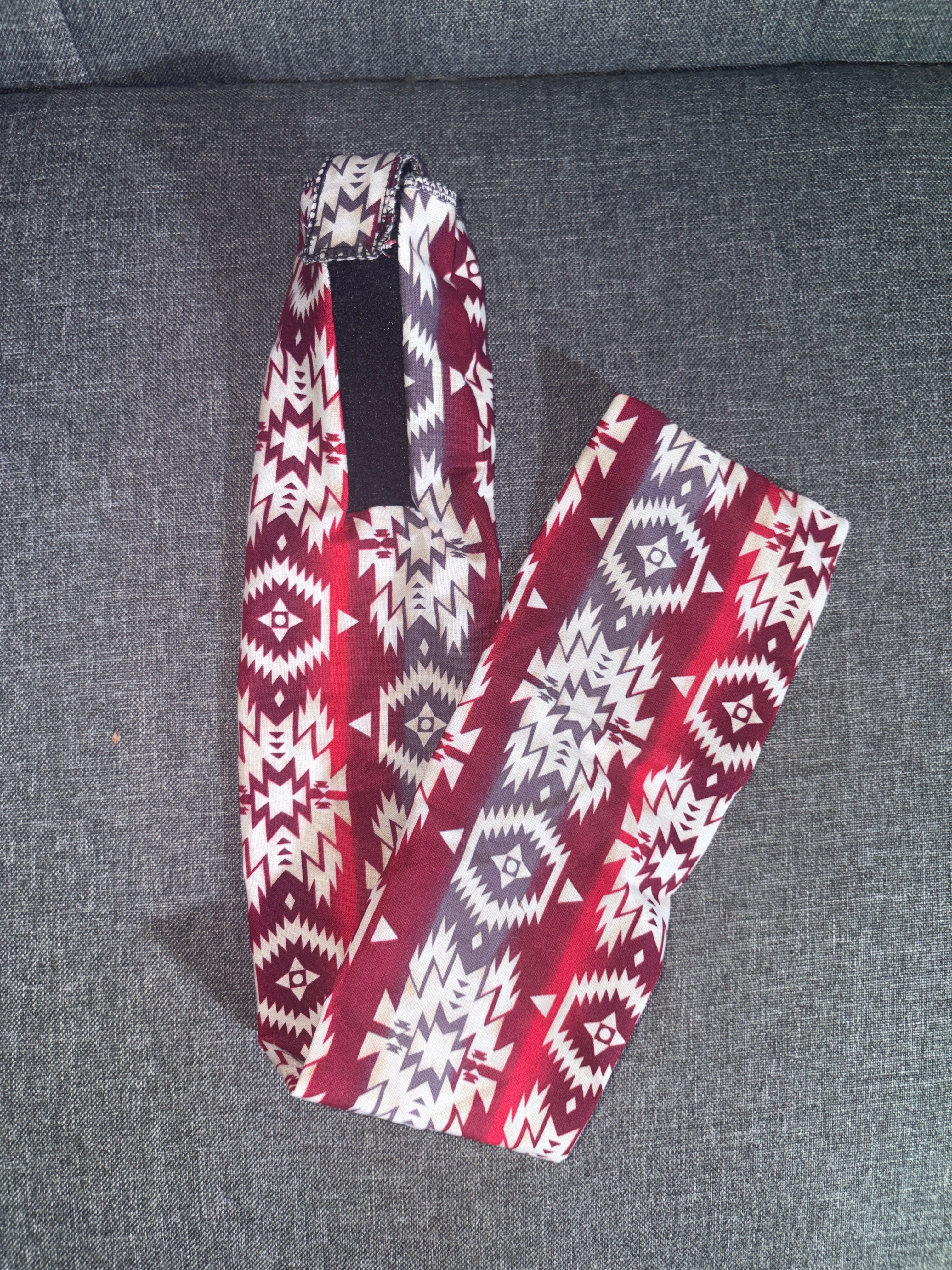Velcro Aztec Tail Bag