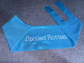 Turquoise Tail Bag w/lettering